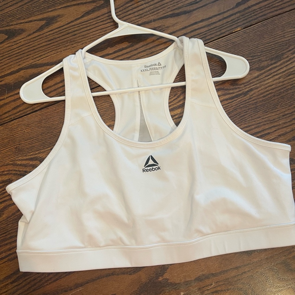 Reebok Women's White Sports Bra